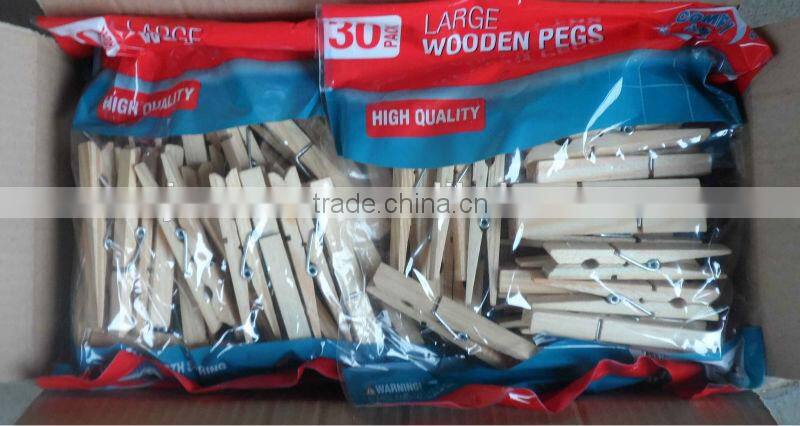2014 new designed multifunction large line wooden cloth pegs, Direct factory/Manufactory supply/industrial