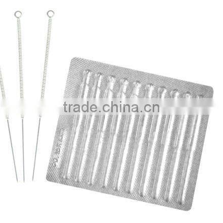 Sterile acupuncture needles for single use