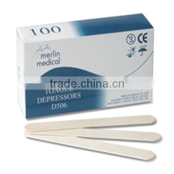 Wholesale High Quality Disposable Small Madical Wooden Spatulas
