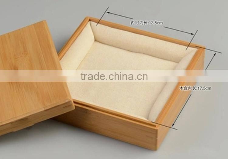 Marvelous elegant luxurious with pillow bamboo box