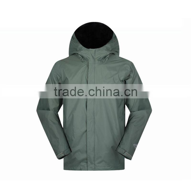 Nylon fabric windproof and waterproof windbreaker jacket
