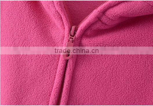 2016 Professional Polar Fleece Manufacturer From JIangxi Province,100% polyester,DTY 150D/96F 280g polar fleece women coat 2015