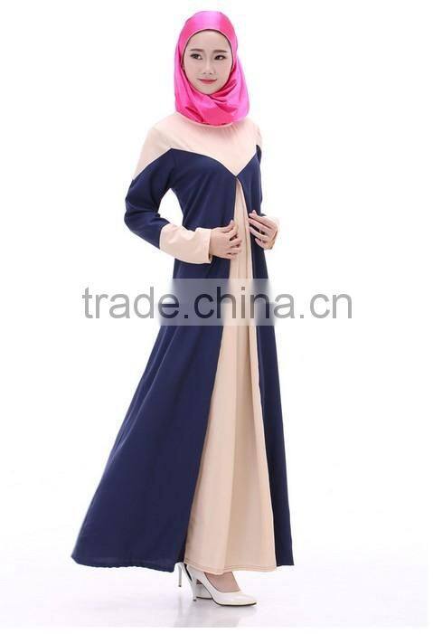 latest fashion middle aged women elegant muslim long dress