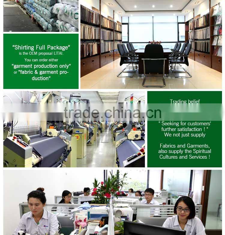 classical check design cotton polyester shirting fabric in zhejiang