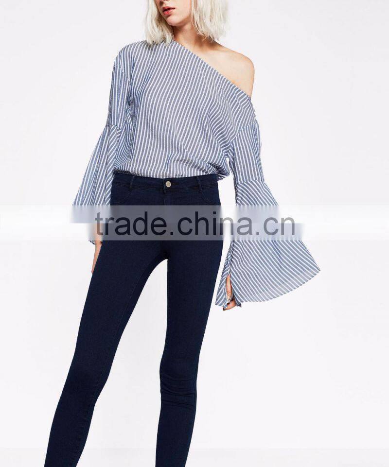 2016 custom fashion apparel young girl plain dark blue summer sexy women jeans shorts short pants half pants cotton girls