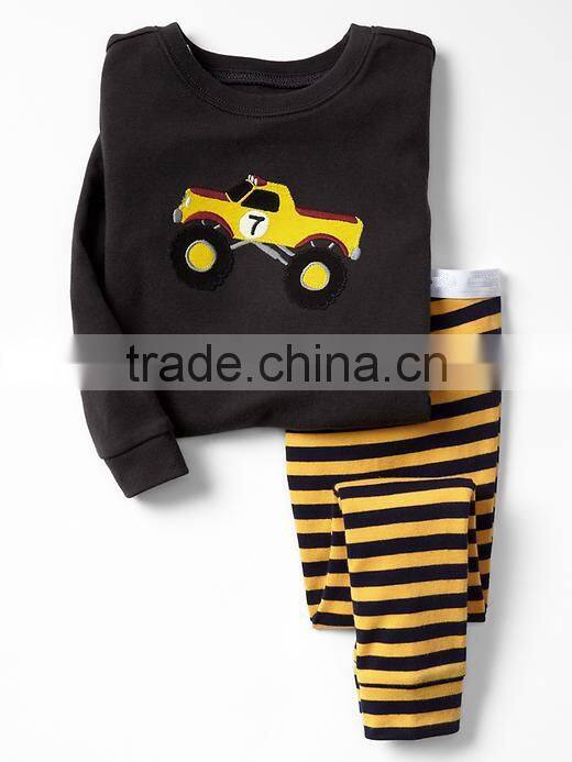 Bike printed Boys pajama set