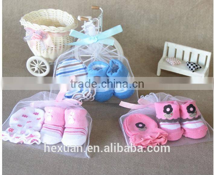 Mesh baby Baby mittens set,baby socks and baby mittens,cotton baby mittens,Baby mittens, Newborn Infant Baby Mittens