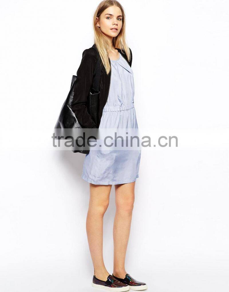 Won Hundred Kenton Dress with Gathered Waist Detail