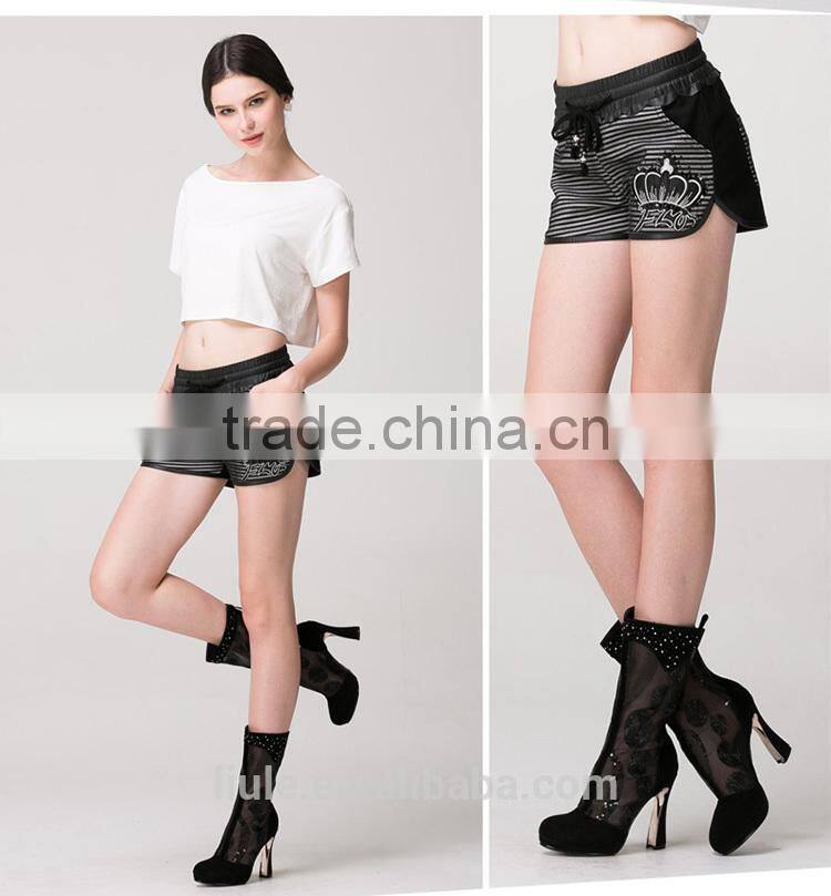pants with bellow pocket for women fashion short pants