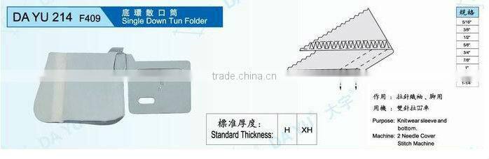 Single down tun folder DA YU 214 F409