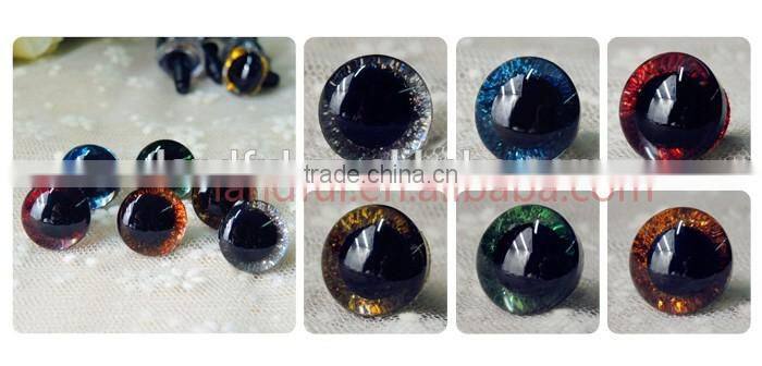 16mm Plush Bear Eyes Stuffed Wild Toys Plastic Sparkle Animal Eyes