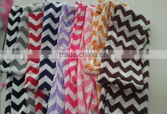 2014 wholesele winter hot fashion knitted scarf chevron printed infinity cotton cute chevron scarves