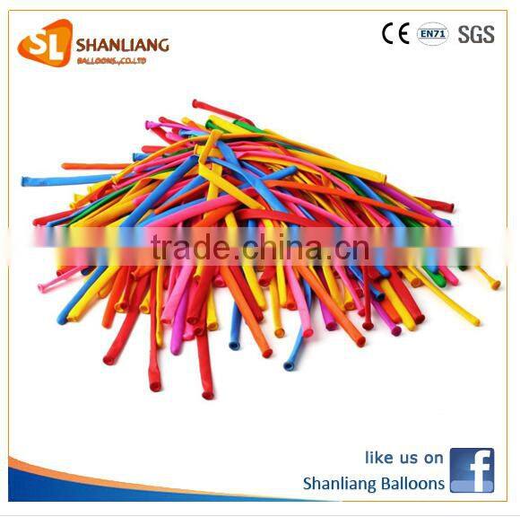 Magic Balloon Card Packing with Small Balloon Inflator, Long Modelling Balloon