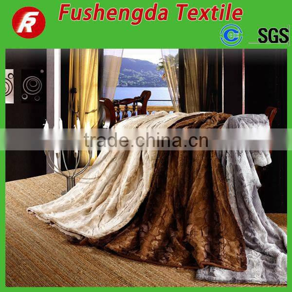 pv plush animal blanket