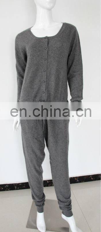 New design computer knitted 100% pure cashmere sweater pullover for ladies