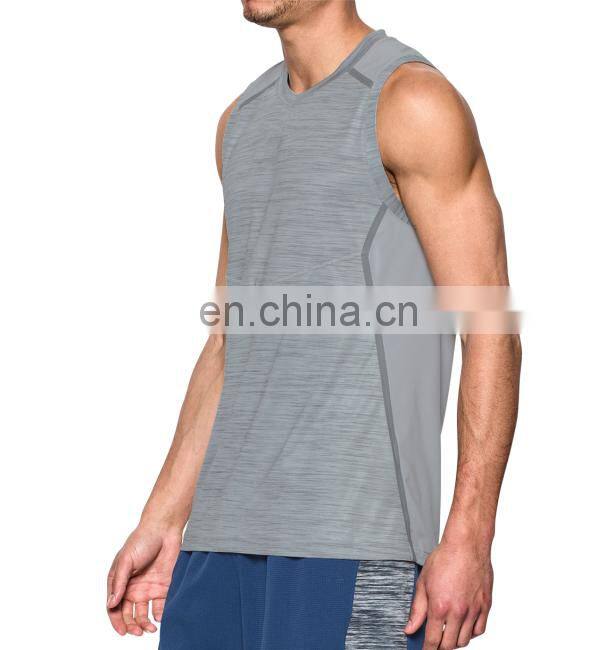 Factory New Screen Printing Custom Logo Muscle Mans Tank Top