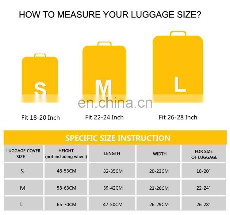2016 Popular Style Trolley Case Protective Luggage Cover