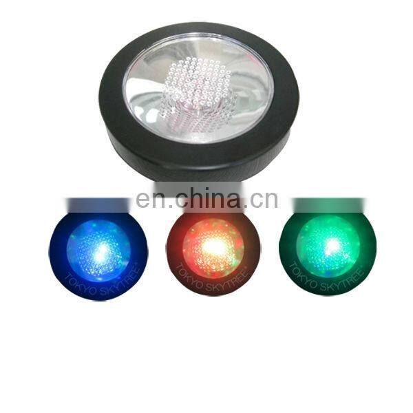 led coaster with print for bottle or glass