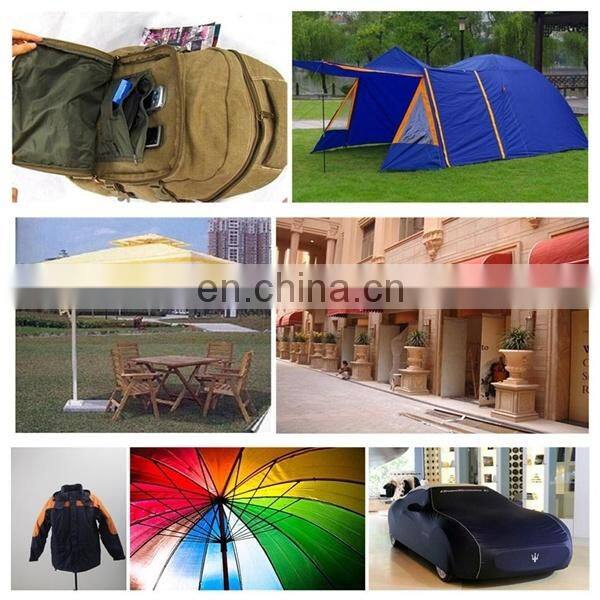 210D polyester fabric UV resistant fabric textile