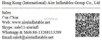 Hot sale Christmas decoration Red Inflatable Snow Ball