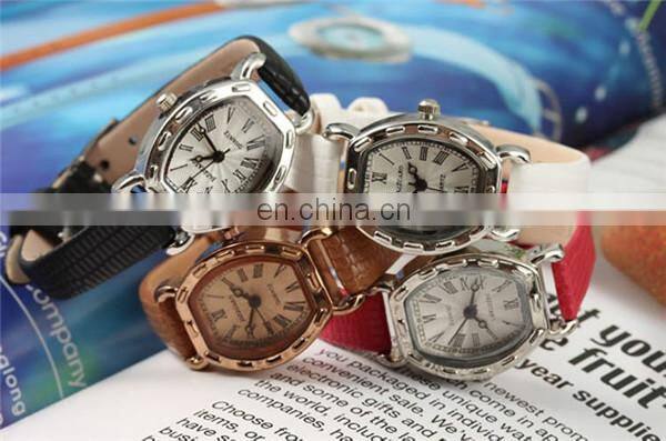 2014 Yiwu Supplier Seductive Lady Wrist Leather Watches Wholesale
