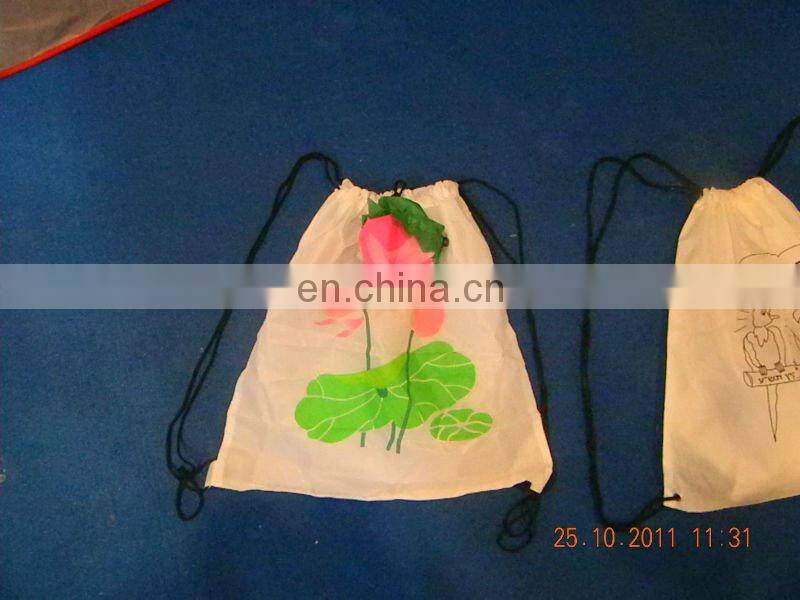 cheap custom nylon drawstring bags