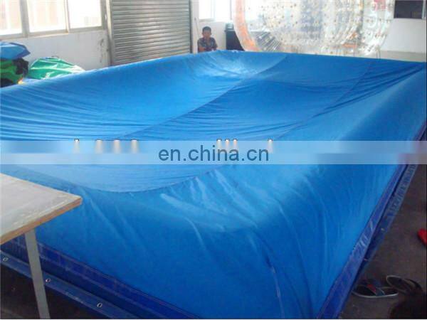 large inflatable deep swimming pool guangzhou with pool cover