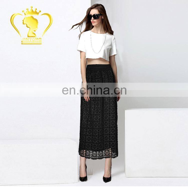 New arrived casual woman cotton loose skirts factory wholesale
