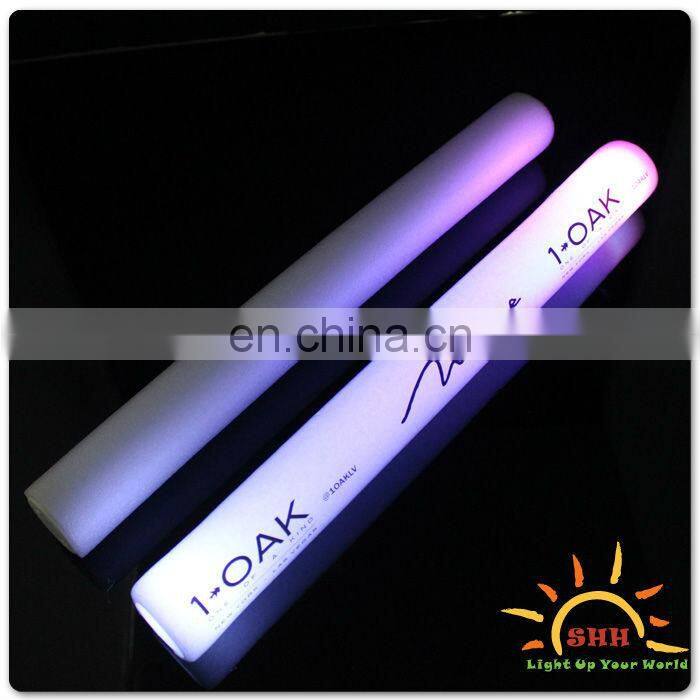 concert led sound activated fashing light up foam magic wand