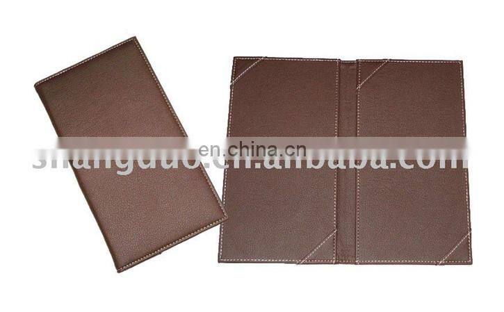 Hotel Reasturant Bill Folder Leather Foldable Desk Organizer