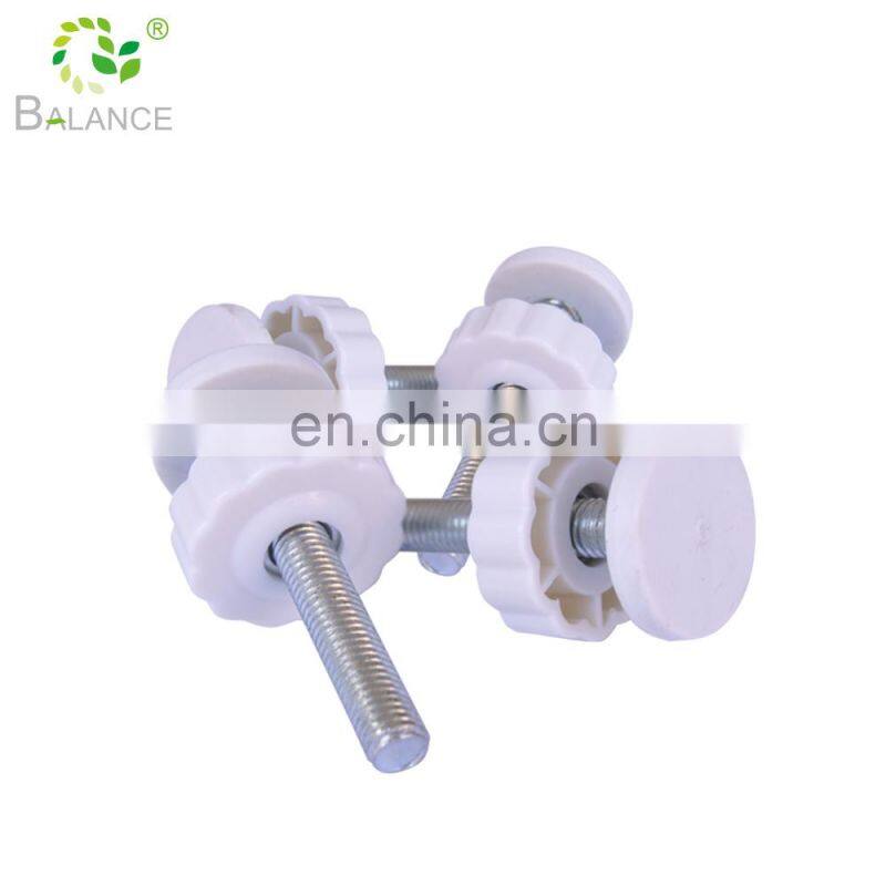 Pressure mounted gate Metal door and stairs baby safety gate