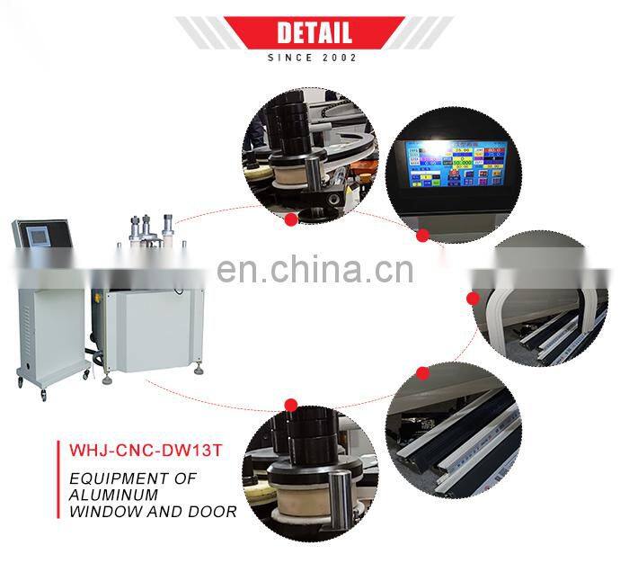 Aluminum profile window bending machine
