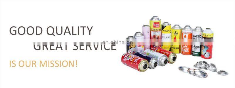 Diameter 65mm Straight Wall Printing Empty Aerosol Metal Can for Mold Cleaner 400ml