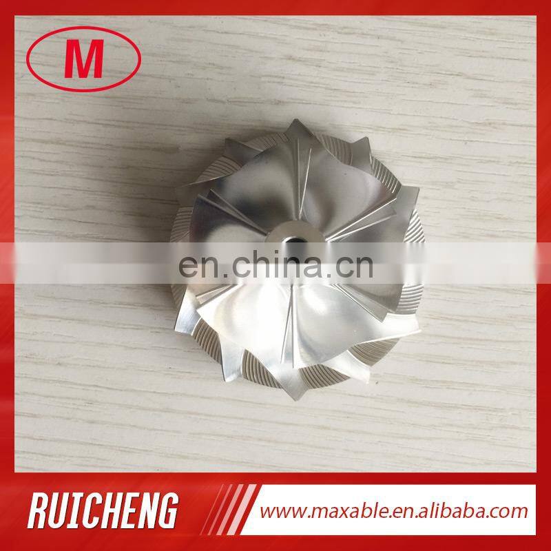 GTA15-25 41.55/56.03mm 6+6 blades 737689-0002 high performance turbo milling/aluminum 2618/BILLET compressor wheel for 769708