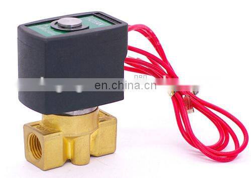 FKM sealed brass zinc water solenoid valve