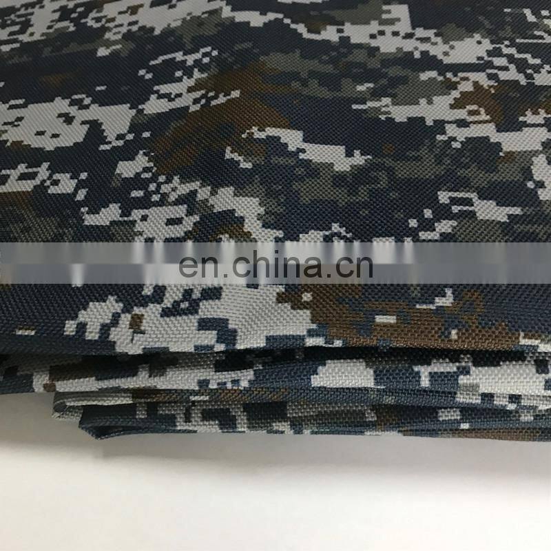 600D 300D military camouflage ripstop Oxford fabric waterproof textile flame retardant printed fabric for bag tent garment