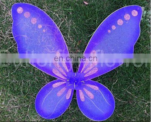 Wholesale handmade angel butterfly wings for kids baby butterfly wings party wear