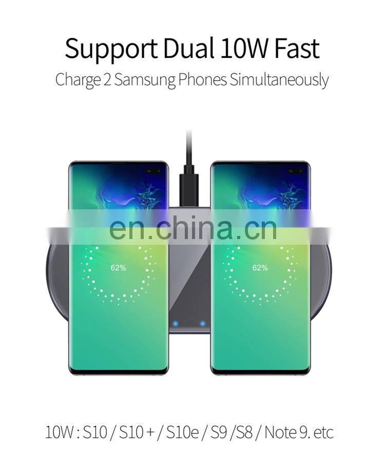 For Smartphone Qi 10w Fast Wireless Charging Pad,High Quality Wireless Charger for Power Supply