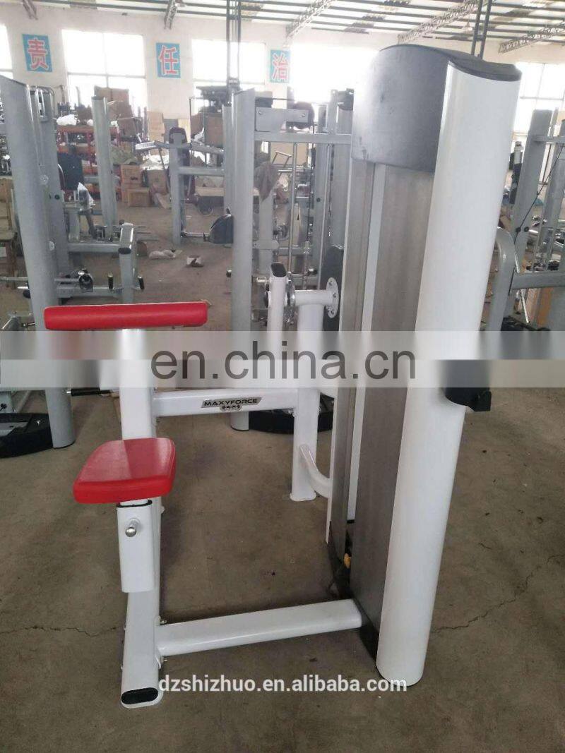 High quality Life line fitness pin loaded gym equipment Biceps and triceps exercise machine LA53