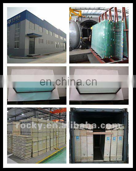 Rocky Glass supply energy saving Low-E insulated tempered glass panels