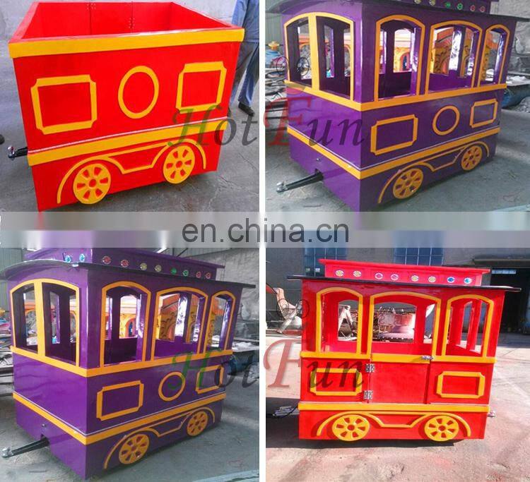 kids amusement park rides Fairground equipment Carnival game machine Trackless Train Cars For Birthday Party Sale