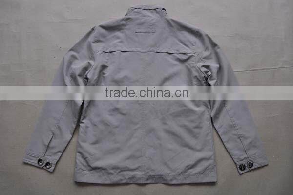 garment factory mens plain windbreaker jacket