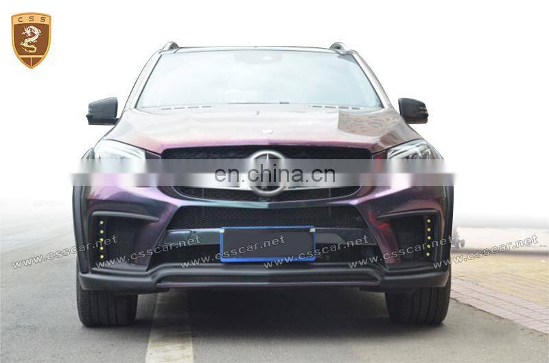 Full set frp body kit for bens GLE class W166 wd style auto part