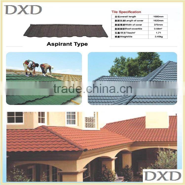 Hot sell CE certificated galvanized steel roof tile for Africa