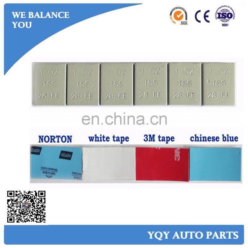Lead Free Adhesive Backed Stick on Wheel Weight  Masses Adhesives