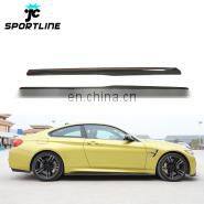 Carbon Fiber F8x M3 Car Front Bumper Lip for BMW F80 M3 F82 F83 M4 14-19 3PCS/SET