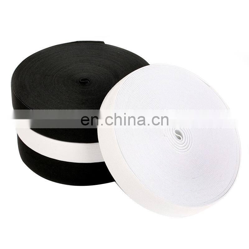 Rolls Waist Wig Underwear White Knitted Custom Elastic Bands For Clothes