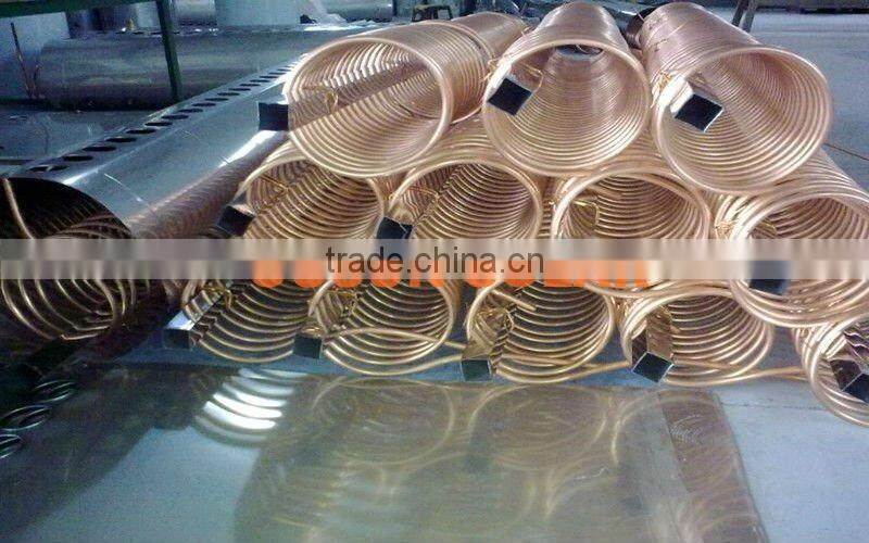 Heat Exchanger Integrated Pressurized solar hot water heater,copper coil solar water heater system