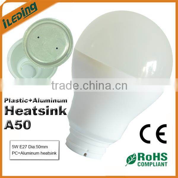 LED Bulb E27 B22 E26 A50 Heat Sink