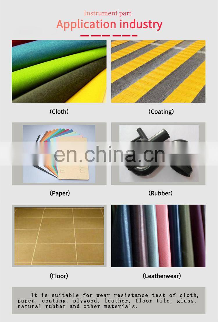 Liyi ASTM D4060 Textile Fabrics Taber Abrasion Resistance Tester